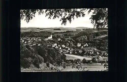 Marienberg Westerwald Gesamtansicht Kat. Bad Marienberg (Westerwald)