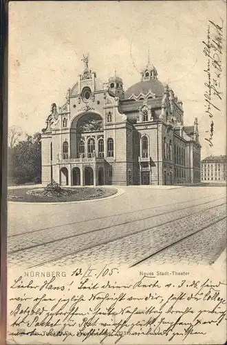 Nuernberg Stadt Theater Kat. Nuernberg