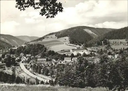 Leutenberg Thueringen Panorama Kat. Leutenberg