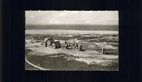 Norddorf Amrum Nordseebad Blick auf Seehospiz und Jugendlager Ban Horn Kat. Norddorf