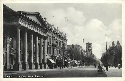 Dessau-Rosslau Kaffee Altes Theater / Dessau-Rosslau /Anhalt-Bitterfeld LKR