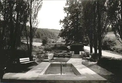 Hartenrod Gladenbach Tretbecken Kat. Bad Endbach