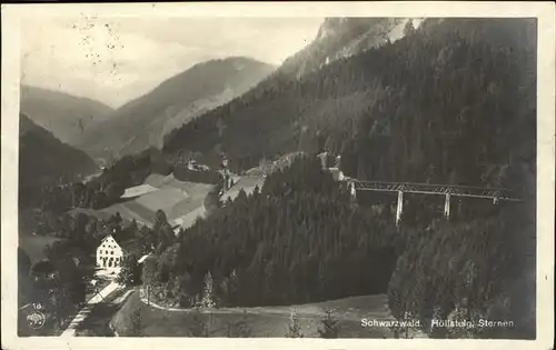 Hoellsteig Sternen Kat. Hinterzarten