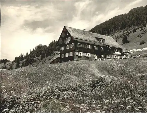 Hirschegg Kleinwalsertal Vorarlberg Tiroler Hof Kat. Mittelberg