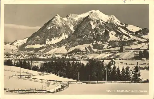 Sonthofen Oberallgaeu Gruenten / Sonthofen /Oberallgaeu LKR