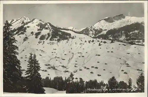 Hirschegg Kleinwalsertal Vorarlberg Hoch Ifen Kat. Mittelberg