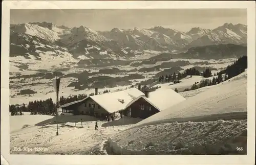 Sonthofen Oberallgaeu Eck Alpe / Sonthofen /Oberallgaeu LKR