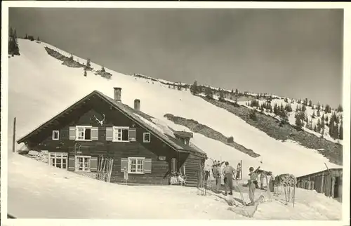 Hirschegg Kleinwalsertal Vorarlberg Ifenhuette Kat. Mittelberg