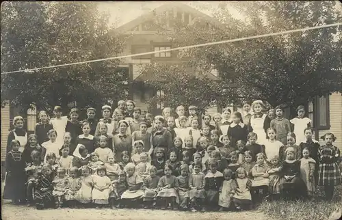 Mannheim Gruppenbild im Kinderheim Kat. Mannheim