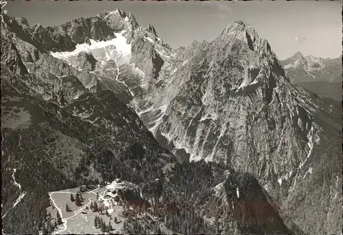 Garmisch Partenkirchen Kreuzeck Fliegeraufnahme Kat. Garmisch Partenkirchen