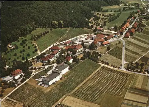 Tschugg Klinik Bethesda Fliegeraufnahme Kat. Tschugg