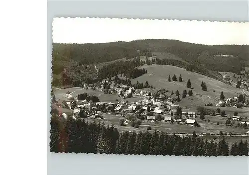 Altglashuetten am Feldberg Panorama Kat. Feldberg (Schwarzwald)