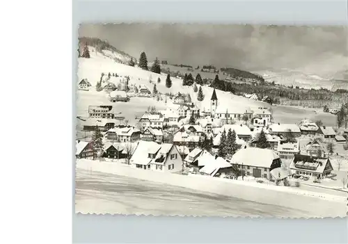 Altglashuetten am Feldberg Panorama Kat. Feldberg (Schwarzwald)