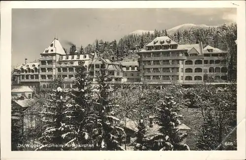 Garmisch-Partenkirchen Kurhaus Dr Wigger