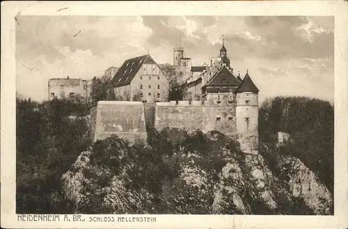 Heidenheim Brenz Schloss Hellenstein / Heidenheim an der Brenz /Heidenheim LKR