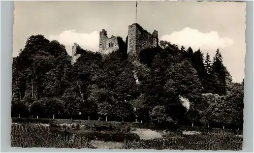 Badenweiler Badenweiler Schloss Ruine * / Badenweiler /Breisgau-Hochschwarzwald LKR