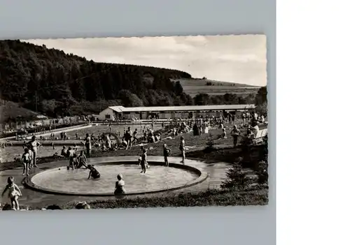 Siegen Westfalen Freibad Buschhuetten / Siegen /Siegen-Wittgenstein LKR