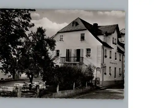 Goessweinstein Gaststaette Weinhaus zur Post / Goessweinstein /Forchheim LKR