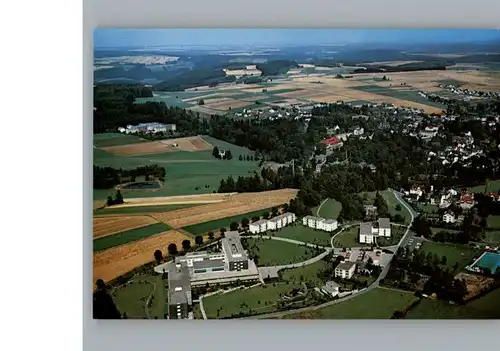 Bad Steben Fliegeraufnahme Kurklinik Franken / Bad Steben /Hof LKR