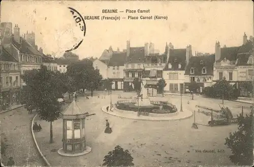 Beaune Cote d Or Burgund Place Carnot Kat. Beaune