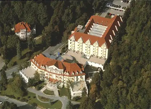 Bad Mergentheim Fliegeraufnahme Klinik Hohenlohe Kat. Bad Mergentheim