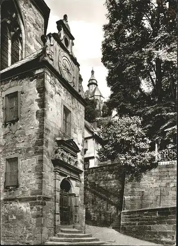 Marburg Lahn Luth. Kirche Schloss Kat. Marburg