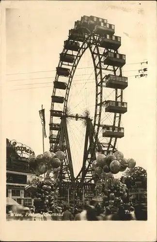 Wien Prater Riesenrad Kat. Wien