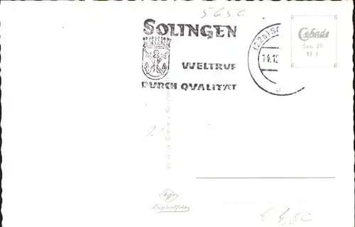 Solingen Pfaffenberg x