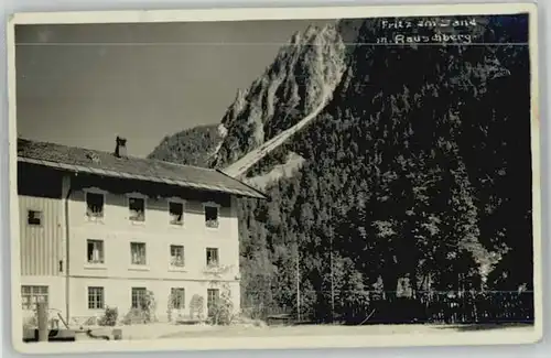 Ruhpolding Fritz am Sand x 1930