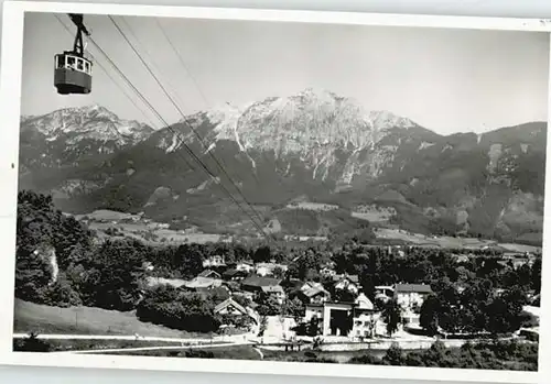 Bad Reichenhall Bad Reichenhall Predigtstuhlbahn ungelaufen ca. 1955 / Bad Reichenhall /Berchtesgadener Land LKR