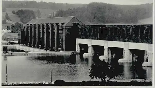 Passau Grosskraftwerk Kachlet  