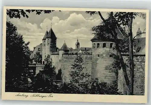 Amberg Oberpfalz Amberg Nabburger Tor   / Amberg /Amberg Stadtkreis