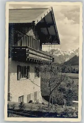 Sonthofen Oberallgaeu [Stempelabschlag] Haus Hoerner x