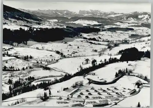 Oberstaufen Hinterhalden Fliegeraufnahme *