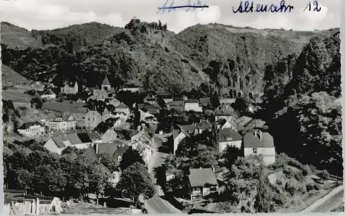 Altenahr Altenahr handschriftliches Kuerzel auf Ak * / Altenahr /Ahrweiler LKR