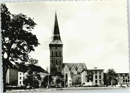 Osnabrueck Osnabrueck Katharinenkirche ungelaufen ca. 1965 / Osnabrueck /Osnabrueck LKR