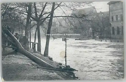 Nuernberg Hochwasser-Katastrophe Insel Schuett x 1909
