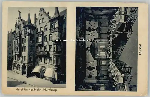 Nuernberg Hotel Rother Hahn x 1920