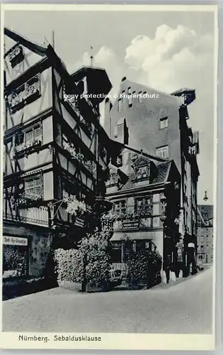 Nuernberg Sebaldusklause * 1940