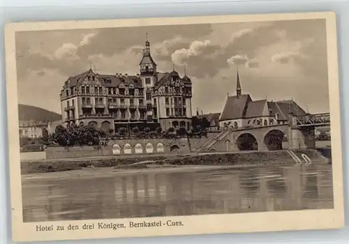 Bernkastel-Kues Bernkastel-Kues Hotel zu den drei Koenigen x / Bernkastel-Kues /Bernkastel-Wittlich LKR