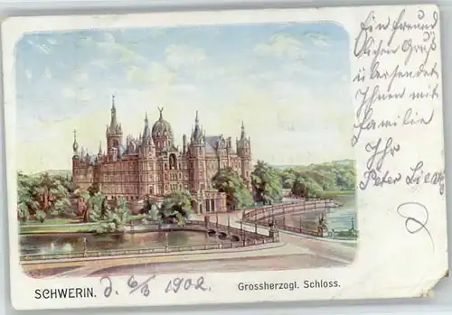 Schwerin Mecklenburg Schwerin Schloss x / Schwerin /Schwerin Stadtkreis