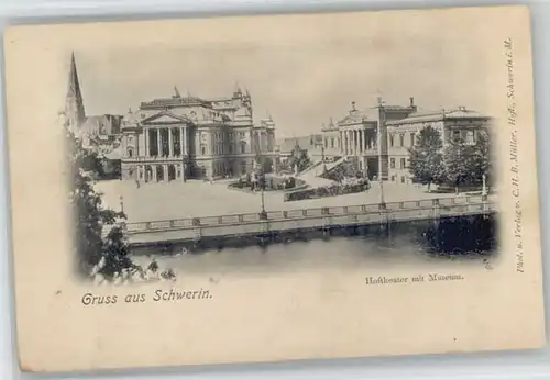 Schwerin Mecklenburg Schwerin Hoftheater Museum x / Schwerin /Schwerin Stadtkreis