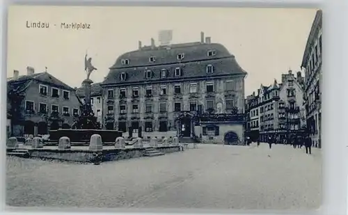 Lindau Bodensee Marktplatz *