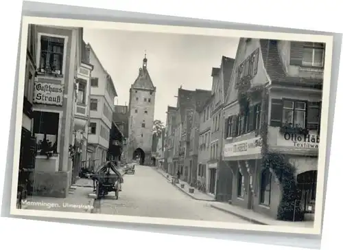 Memmingen Ulmerstrasse Gasthaus Strauss *