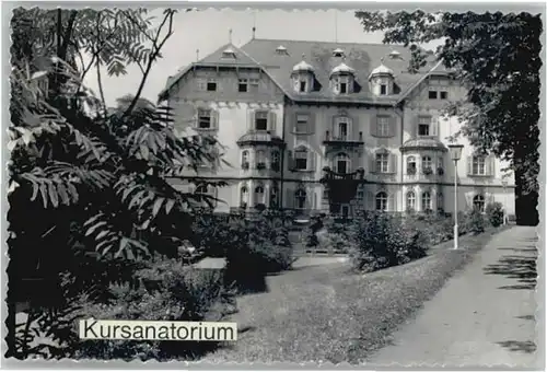 Bad Steben Kursanatorium *