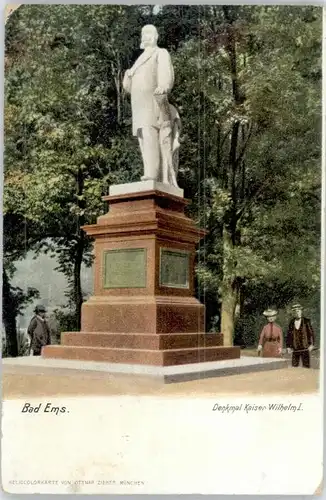 Bad Ems Kaiser Wilhelm I. Denkmal *