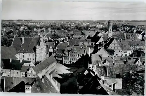 Memmingen Marktplatz Rathaus Kreuzherrenturm *