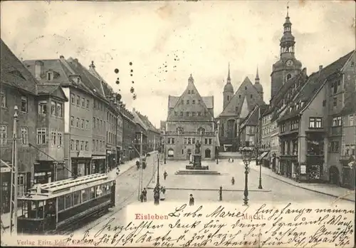 Eisleben Markt / Eisleben /Mansfeld-Suedharz LKR