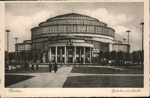 Breslau Niederschlesien Jahrhunderthalle  / Wroclaw /