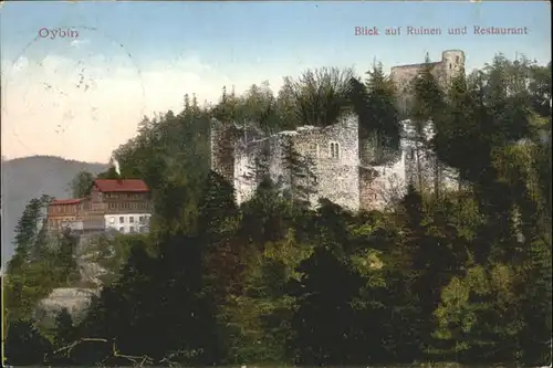 Oybin Ruinen Restaurant / Kurort Oybin /Goerlitz LKR